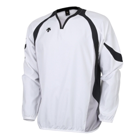 데상트 야구 긴팔 바람막이 화이트/블랙 SO111WWB21