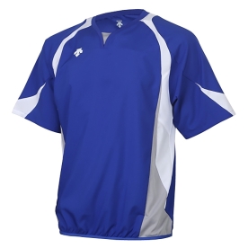 데상트 야구 반팔 바람막이 블루/화이트 SO311WWH92