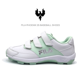 휠라 FILA 인조잔디화 피닉스 25 야구화 화이트/민트