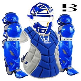 브렛 글레디에이터 마스크형 포수장비세트 블루