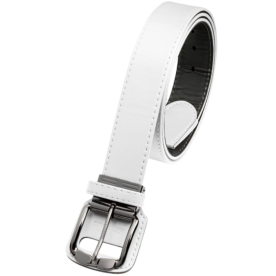 미즈노 야구 벨트 허리띠 125cm 화이트 12JYAV0501N