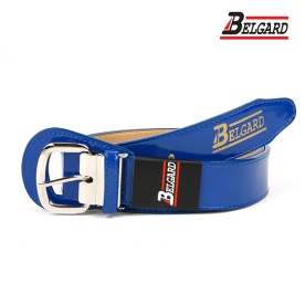 벨가드 야구 에나멜 벨트 블루
