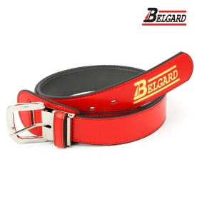 벨가드 프로 야구벨트 신세틱 레더 레드