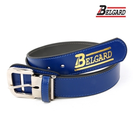벨가드 프로 야구벨트 신세틱 레더 블루