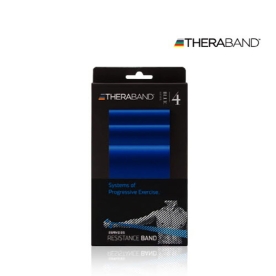 세라밴드 트레이닝 고무 밴드 스트레칭 헬스 요가 근력운동 튜빙 2M 레벨 4 블루