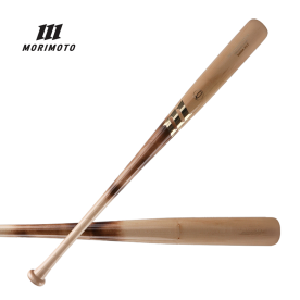 모리모토 프로선수공인 나무배트 야구 우드배트 그을린/내추럴/골드로고 스탠다드형 MRM-357