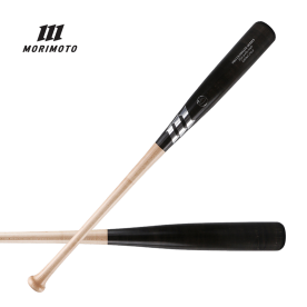 모리모토 프로선수공인 나무배트 야구 우드배트 블랙/내추럴/실버로고 스탠다드형 MRM-203