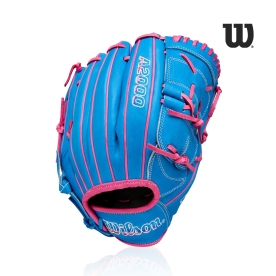 윌슨 A2000 LTM 투수 올라운드 야구 글러브 12인치 블루/핑크 WBW10349612