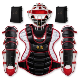 도쿠마 토코마 포수 장비 세트 캐쳐기어세트 블랙/화이트/레드