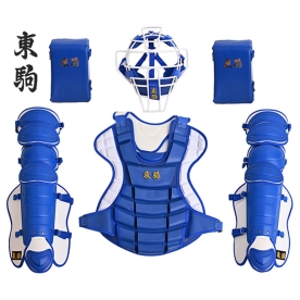 도쿠마 토코마 포수 장비 세트 캐쳐기어세트 블루/화이트