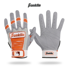 프랭클린 야구 배팅 장갑 CFX 프로 커스텀 그레이/오렌지/화이트 P500874