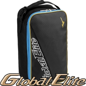 미즈노 글로벌엘리트 야구 신발 가방 슈즈백 블랙/골드 1FJKC41495