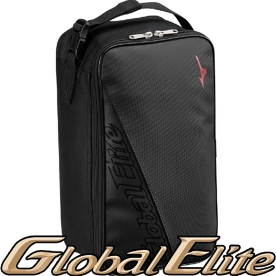 미즈노 글로벌엘리트 야구 신발 가방 슈즈백 블랙/레드 1FJKC41496