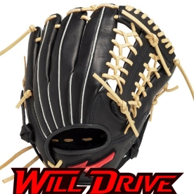 미즈노 유소년 윌드라이브레드 외야 야구 글러브 블랙 1AJGY323400980