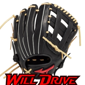 미즈노 유소년 윌드라이브레드 내야 야구 글러브 블랙 1AJGY323200980