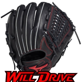 미즈노 유소년 윌드라이브레드 투수 올라운드 야구 글러브 블랙 1AJGY3243009
