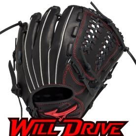 미즈노 유소년 윌드라이브레드 투수 올라운드 야구 글러브 블랙 1AJGY3240009