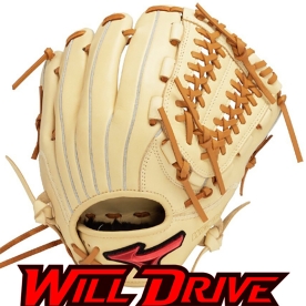 미즈노 유소년 윌드라이브레드 투수 올라운드 야구 글러브 베이지 1AJGY323108049