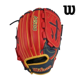 윌슨 A1500 투수 야구 3등급 글러브 12인치 레드 WTA1500KRB23KR2
