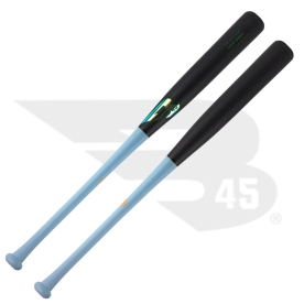 B45 프로 야구 나무 배트 캐나다산 우드 문성주 모델 무광블랙/스카이블루 JL20R