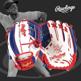 롤링스 MLB 어센틱 내야 글러브 HOH 트로이툴로위츠키 화이트/블루 GH2PROTT2-WR