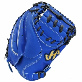 하타케야마 25SS 유소년 포수미트 야구 글러브 32인치 블루 JL8형 TH-JM8AU