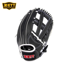제트 올라운드 야구 돈피 글러브 12인치 블랙/화이트 BPGK-PBK12