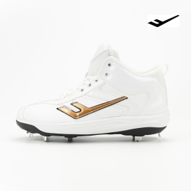 프로-스펙스 징스파이크 스위퍼 MID 일체형 징 야구화 골드 PS0MG25S921