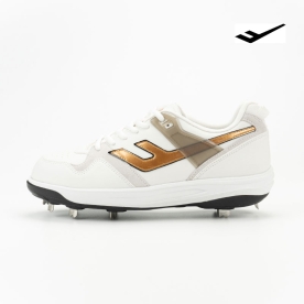 프로-스펙스 징스파이크 스위퍼 MG 일체형 징 야구화 골드 PS0MG25S901