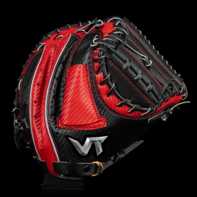 볼트 주니어 유소년 실버라벨 포수 미트 야구 글러브 33인치 일반형 블랙/레드