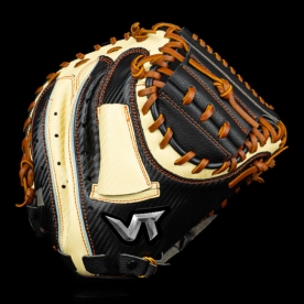 볼트 주니어 유소년 실버라벨 포수 미트 야구 글러브 33인치 일반형 블랙/카멜/탄