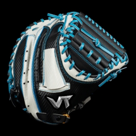 볼트 주니어 유소년 실버라벨 포수 미트 야구 글러브 33인치 일반형 블랙/화이트/스카이블루