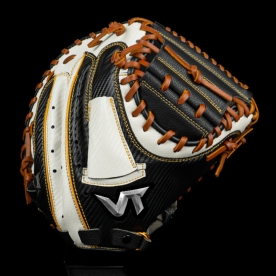 볼트 주니어 유소년 실버라벨 포수 미트 야구 글러브 33인치 일반형 블랙/화이트/탄
