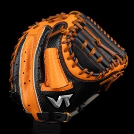 볼트 주니어 유소년 실버라벨 포수 미트 야구 글러브 33인치 일반형 블랙/오렌지