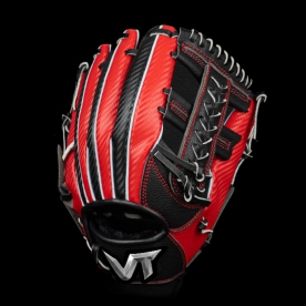 볼트 주니어 유소년 실버라벨 내야 야구 글러브 11.5인치 변형십자웹 블랙/레드