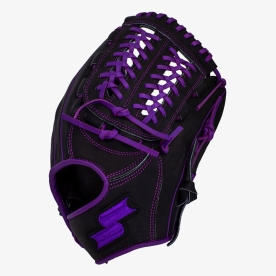 사사키 슈퍼프로 투수 올라운드 글러브 12인치 블랙/퍼플 Z0407