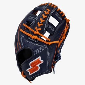 사사키 유소년 슈퍼프로 올라운드 야구 글러브 11.25인치 네이비/오렌지 ZY0204