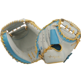인코자바 포수 미트 야구 글러브 34인치 그레이/스카이블루 CR CM-TF M(LG/SB)25