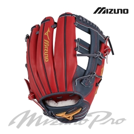 미즈노 프로 BSS HAGA 하가 내야 야구 글러브 사카모토 모델 네이비/레드