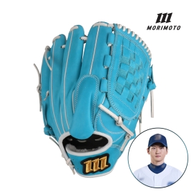 모리모토 레플리카 투수 올라운드 야구 글러브 전사민 모델 12인치 스카이블루/화이트
