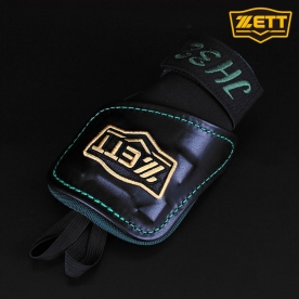 제트 어센틱 야구 타자 핸드가드 손등 보호대 손등가드 김재현2 모델 블랙/다크그린