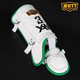 제트 어센틱 야구 타자 풋가드 정강이 보호대 박찬호2 모델 화이트/그린