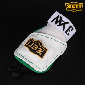 제트 어센틱 야구 타자 핸드가드 손등 보호대 손등가드 박찬호2 모델 화이트/그린