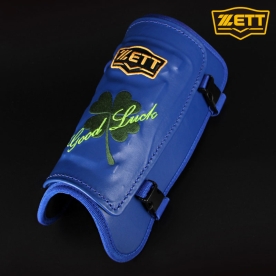 제트 어센틱 야구 타자 풋가드 정강이 보호대 서호철2 모델 블루