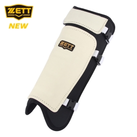 제트 야구 풋가드 타자 다리 보호대 아이보리/블랙 BAGK-75S