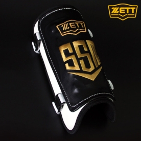 제트 어센틱 야구 타자 풋가드 정강이 보호대 송성문2 모델 블랙/화이트