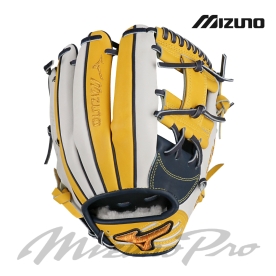 미즈노 프로 BSS HAGA 하가 내야 야구 글러브 사카모토 모델 네이비/옐로우