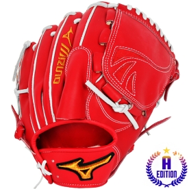 미즈노 프로 A에디션2 투수 올라운드 야구 글러브 12인치 레드 1AGGH25001