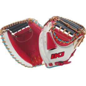 인코자바 포수 미트 야구 글러브 34.5인치 레드/라이트그레이 CR CM-DP M(RD/BK)25