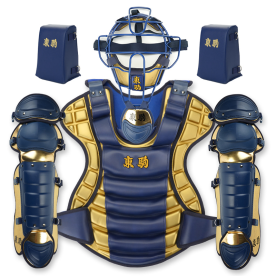 도쿠마 토코마 유소년 포수 장비 세트 캐쳐기어세트 네이비/골드